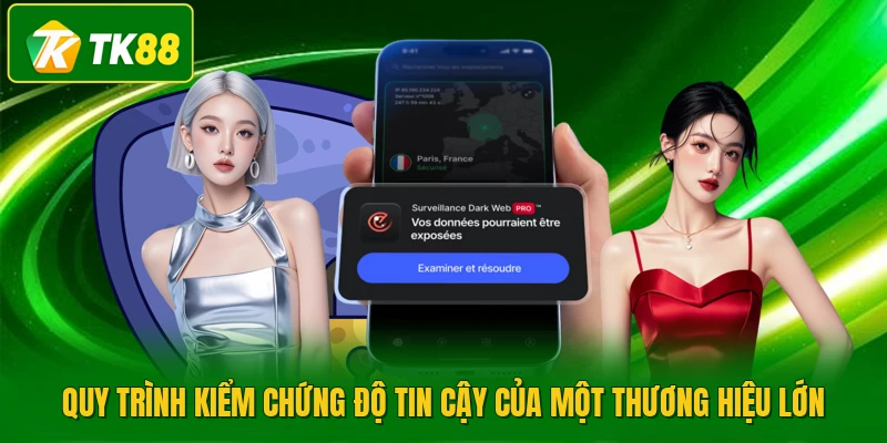 Quy trình kiểm chứng độ tin cậy của một thương hiệu lớn
